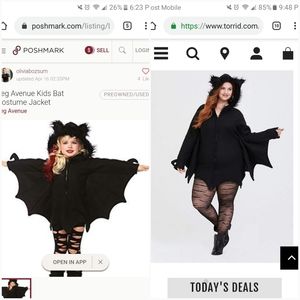 Mommy and me Leg Avenue bat costumes